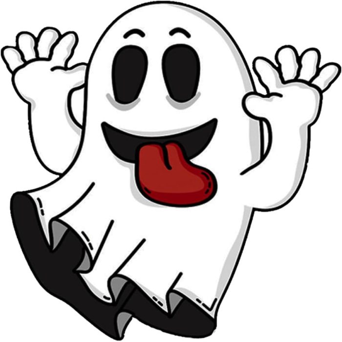 Halloween Ghost Car Body Sticker Decal, Cartoon Window Cling Decal for Car Truck , Halloween Holiday Theme Party Decoration Sulies for Indoor and Outdoor (Ghost)