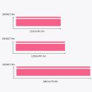 3PCS Car Hood Body Roof Modified Sport Style Stripe Sticker Graphic Vinyl Racing Decal Decoration Accessories for Vehicles Pink