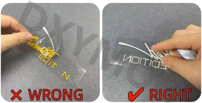 Car Styling Vinyl Decals for Japanese Style  Funny Auto Door Body Window Stickers (Silver White, 200x65mm) - Image 2