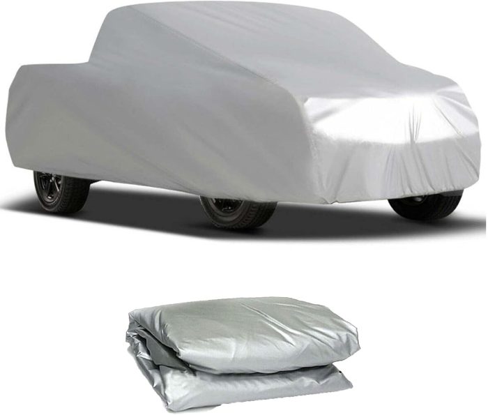 Universal Full Car Cover All Weather Protection Pickup Truck Replacement for up to 260 L x 80 W x 65 H
