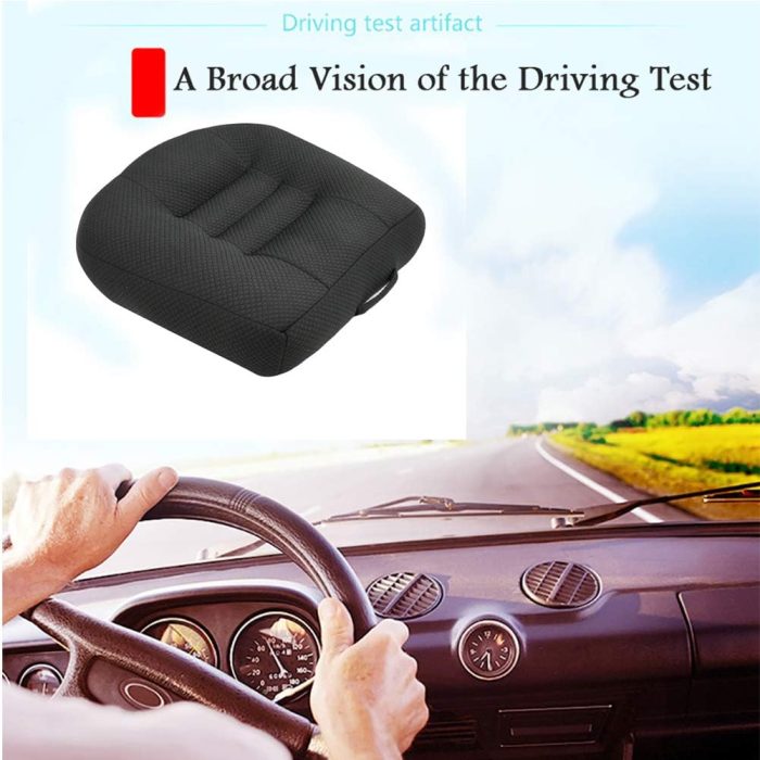 Car Booster Seat Cushion Raise The Height for Short People Driving Hip (Tailbone) and Lower Cack Fatigue Relief Suitable for Trucks, Cars, s, Office Chairs, Wheelchairs (re Black) - Image 2