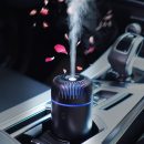 Car Diffuser Humidifier  Aromatherapy Essential Oil Air Freshener  Cool Mist Mini Portable Diffuser for Car Home Office Bedroom (Black)