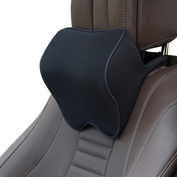 Car Seat Neck Pillow, Headrest Cushion Relieve Neck Pain for & Muscle Tension,100% Memory Foam Neck Suort Head Pillow for Ergonomic Design
