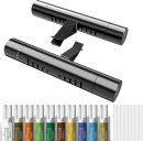Car Diffuser Vent Clips Set with 10 Bags Different Scents Essential Oil Sticks (2 Each) and 8 Unscented Refill Sticks for Women Men Automotive Fragrance Decoration